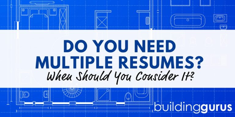 Do You Need Multiple Resumes?