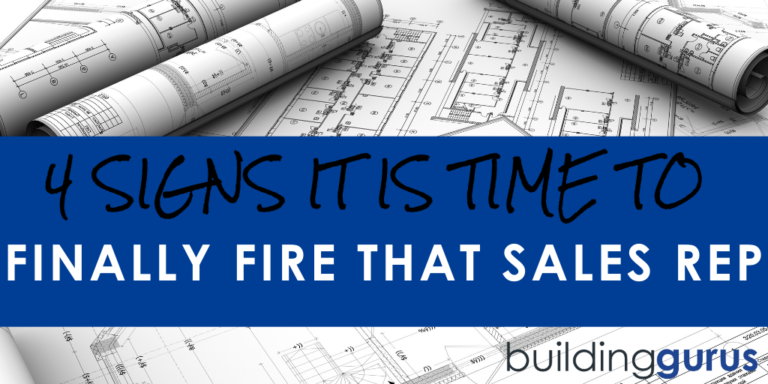 4 Signs it is Time to Finally Fire that Sales Rep